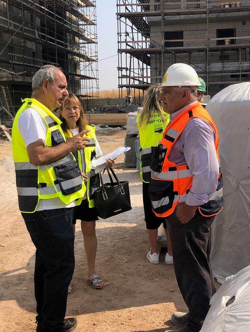 אתר בנייה בפורייה סמוך לטבריה