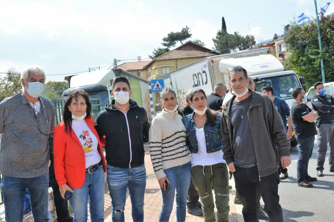 הפגנת עובדי "לחמנו"