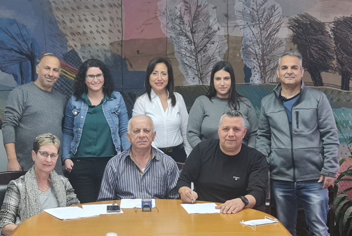 חתימה על ההסכם בטלדור