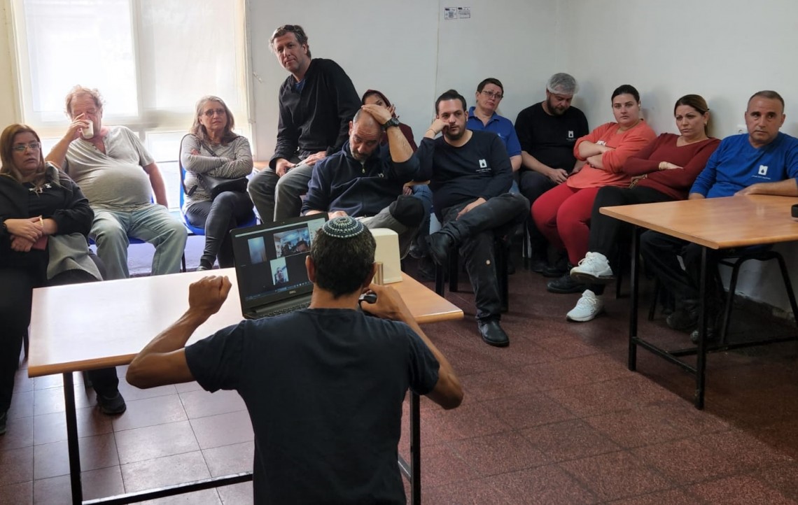 עובדי מחלבות רמת הגולן בכינוס חירום