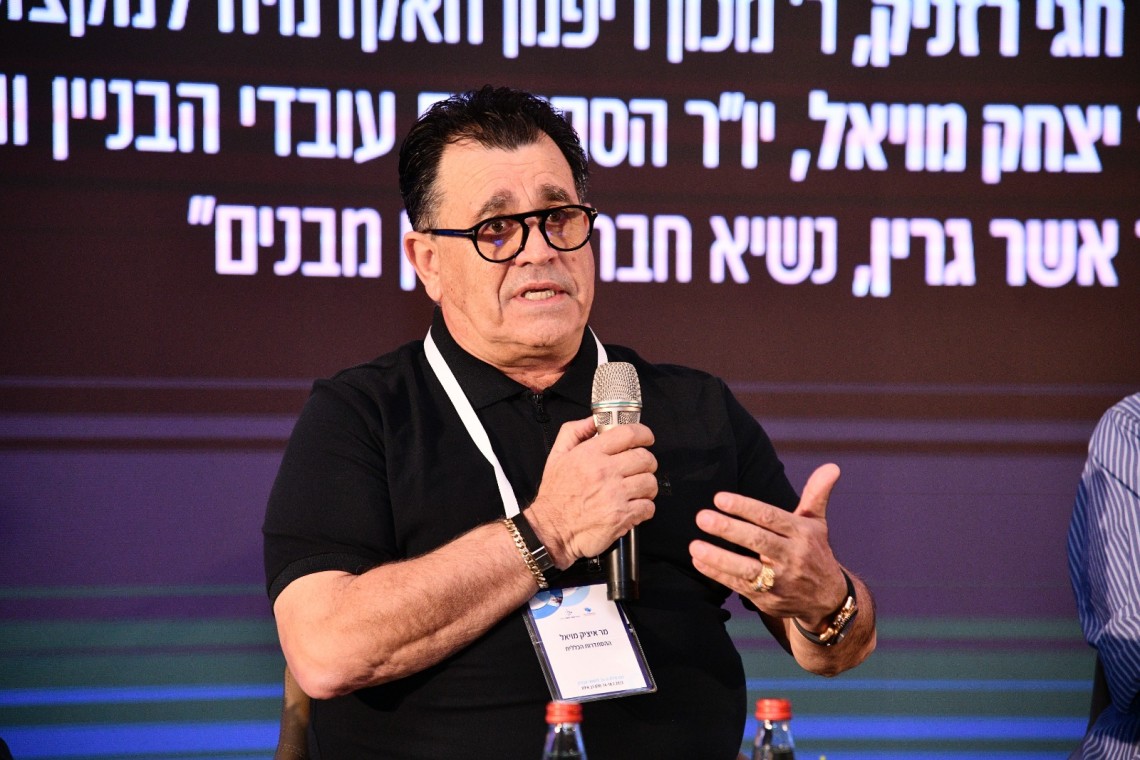 יו"ר הסתדרות עובדי הבניין והתעשיות הנלוות, איציק מויאל. צילום ארן דולב