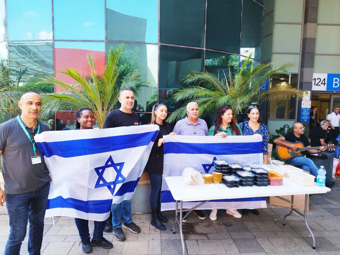 עובדי ההסתדרות למען משפחות המאושפזים