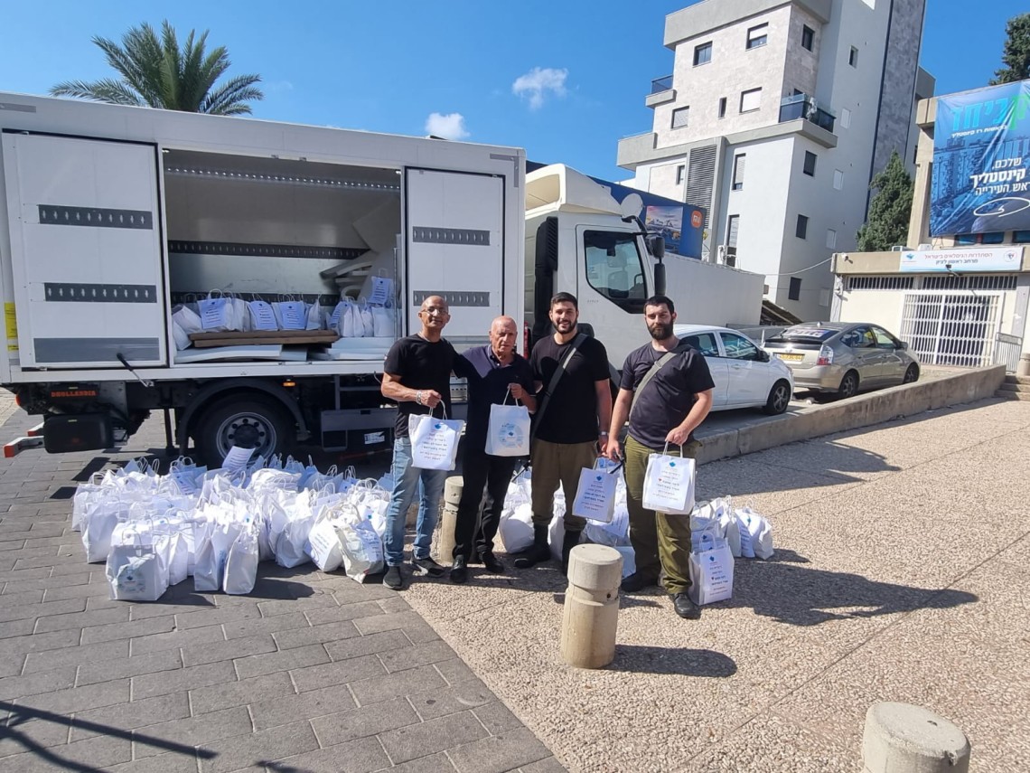 עובדי ההסתדרות נרתמים לסייע ולחזק 