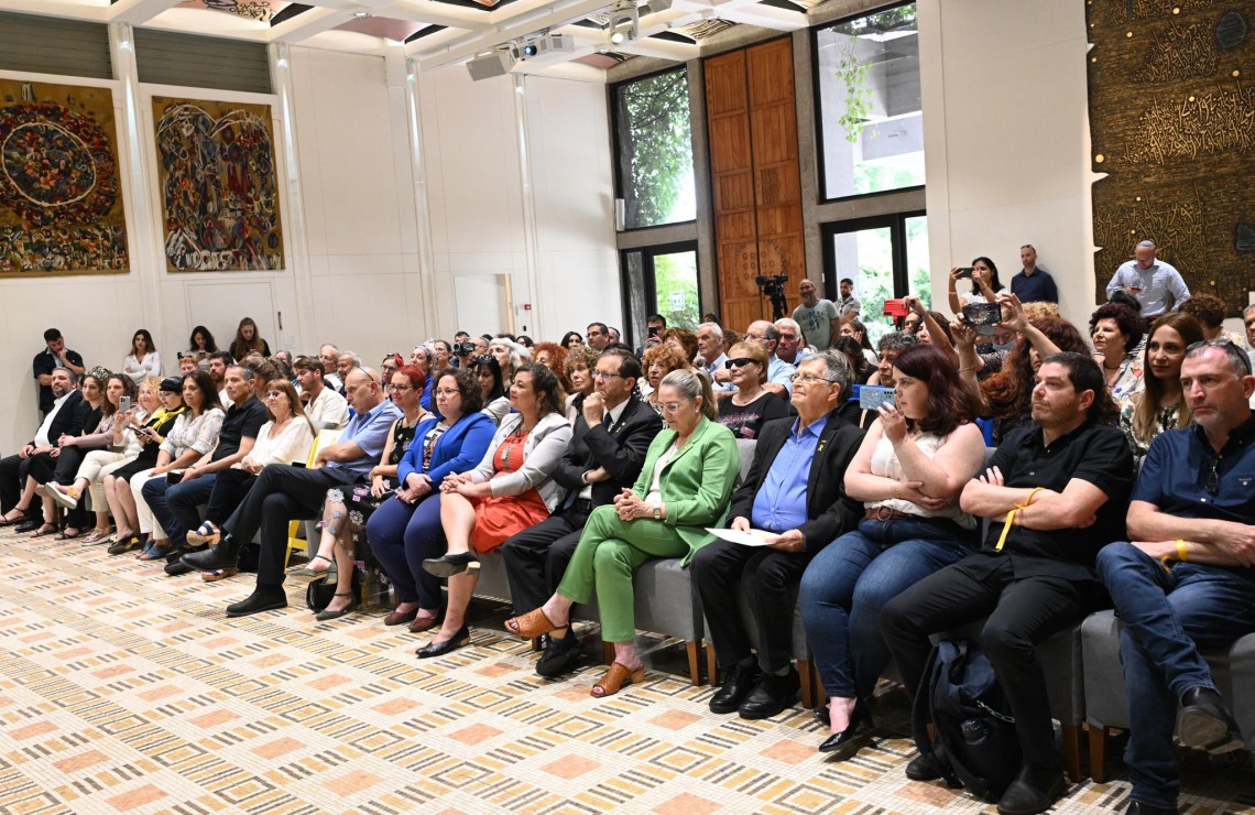 טקס הענקת פרס ע"ש אורה גילבר. צילומים: חיים צח/לע״מ, לירן וייס-איגוד העו"ס