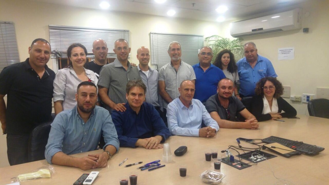 מעמד חתימת ההסכם