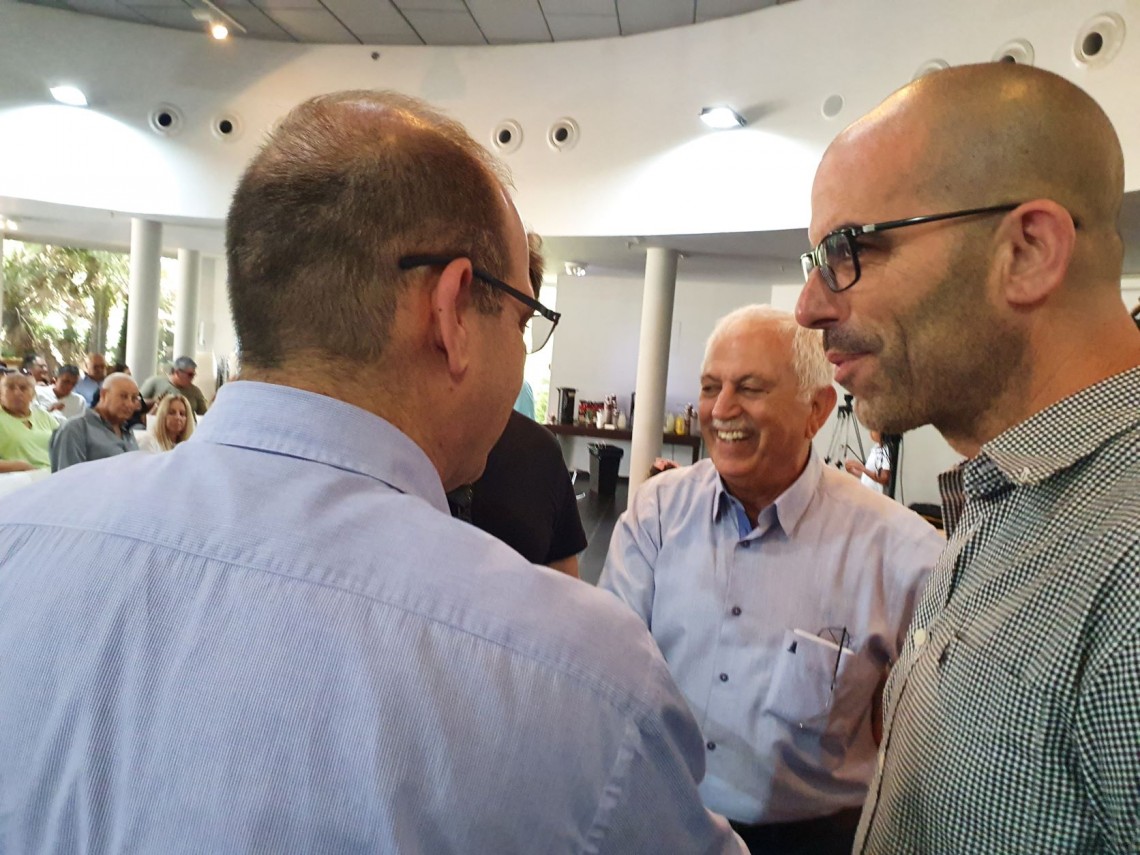 אירוע היציאה לגמלאות של יוסי מרציאנו, הבוקר 