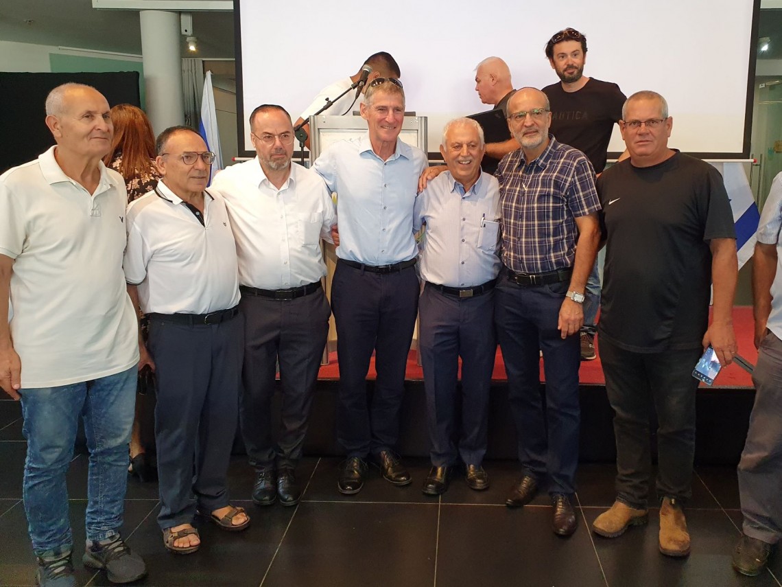 אירוע היציאה לגמלאות של יוסי מרציאנו, הבוקר 