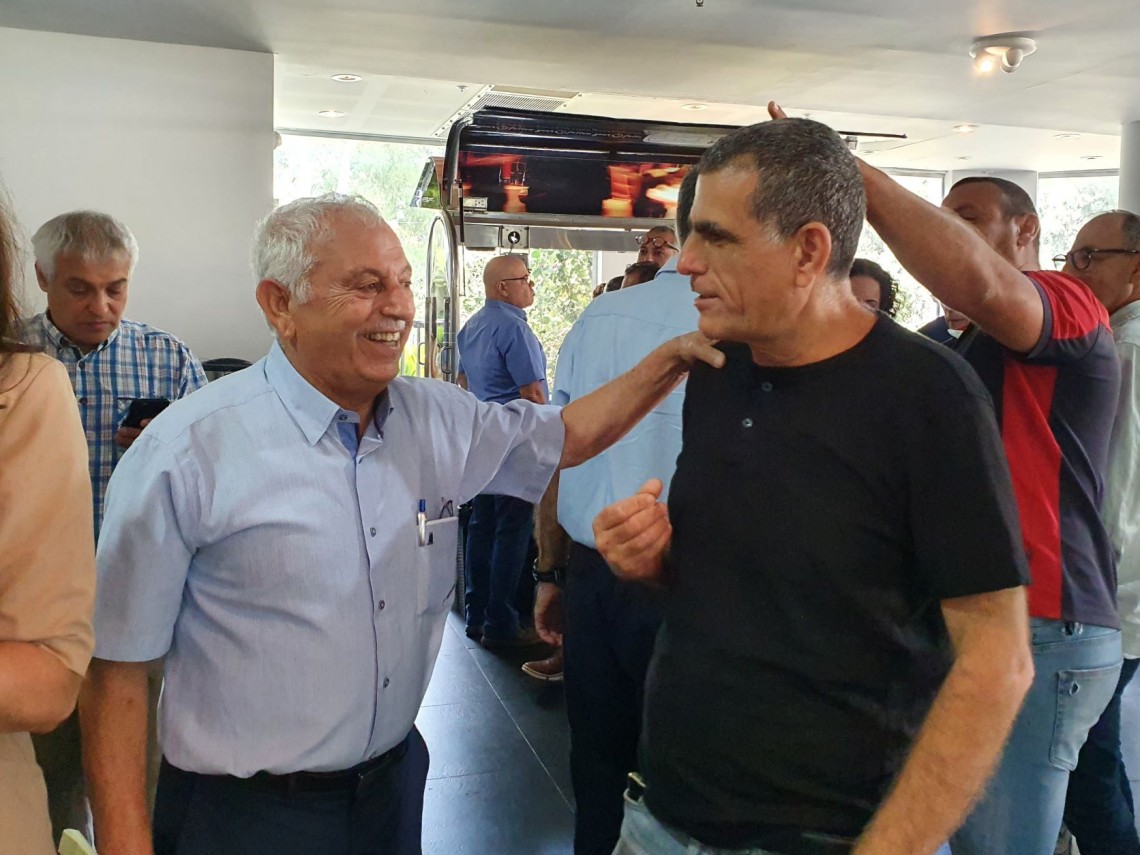 אירוע היציאה לגמלאות של יוסי מרציאנו, הבוקר 