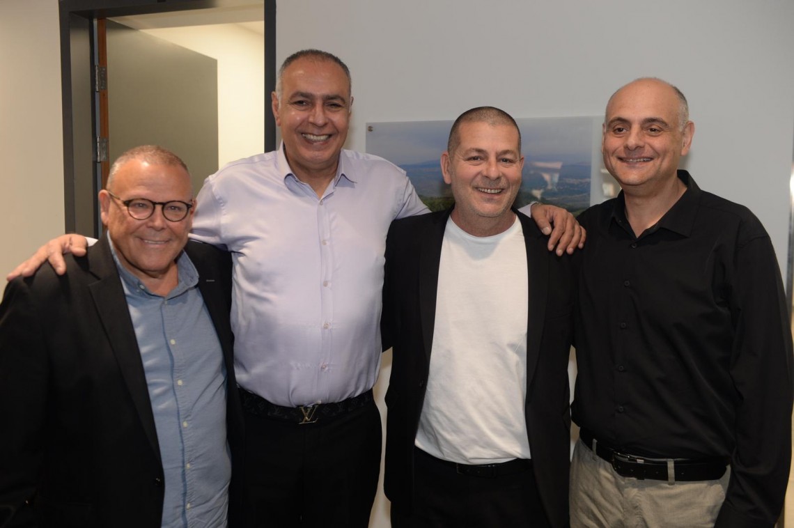 ביקור יו"ר ההסתדרות במשרדי הסוכנות היהודית בירושלים