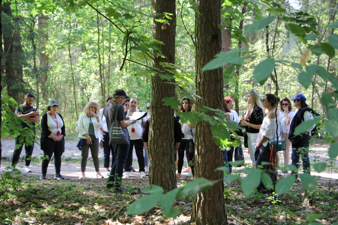 חברי המשלחת במסע בפולין