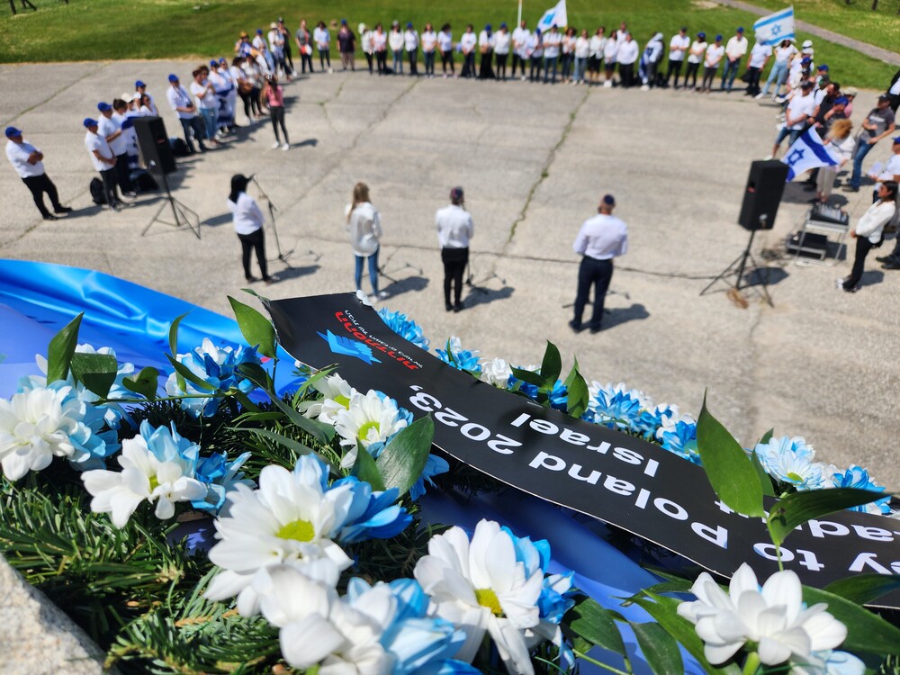 טקס שערכה המשלחת במיידנק