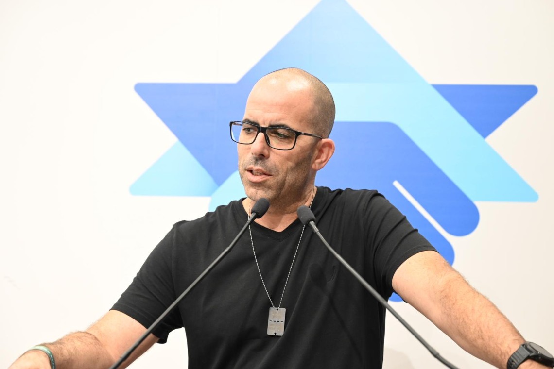 מנהל מטה הנעדרים והחטופים ויו"ר אגף ההסברה בהסתדרות, יניב לוי