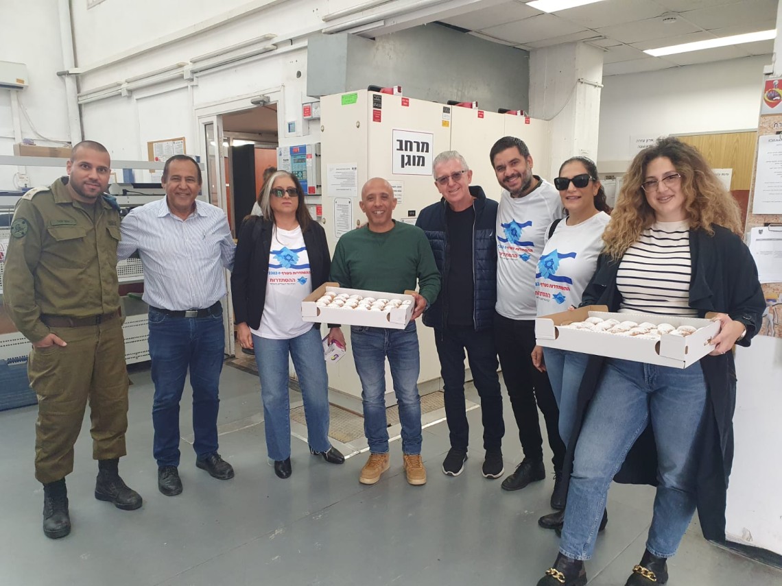 חלוקת סופגניות 