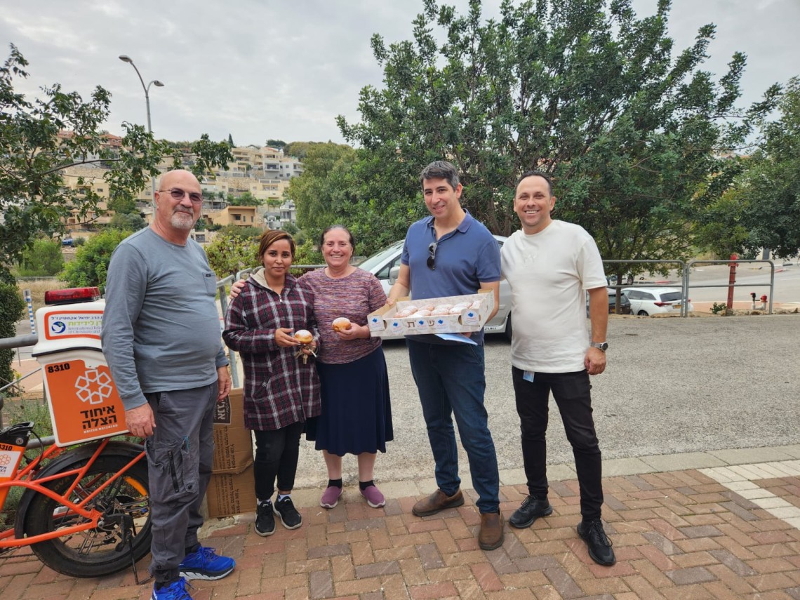 חלוקת סופגניות 