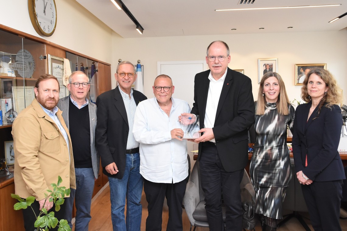 פגישת אנשי DGB עם אנשי ההסתדרות