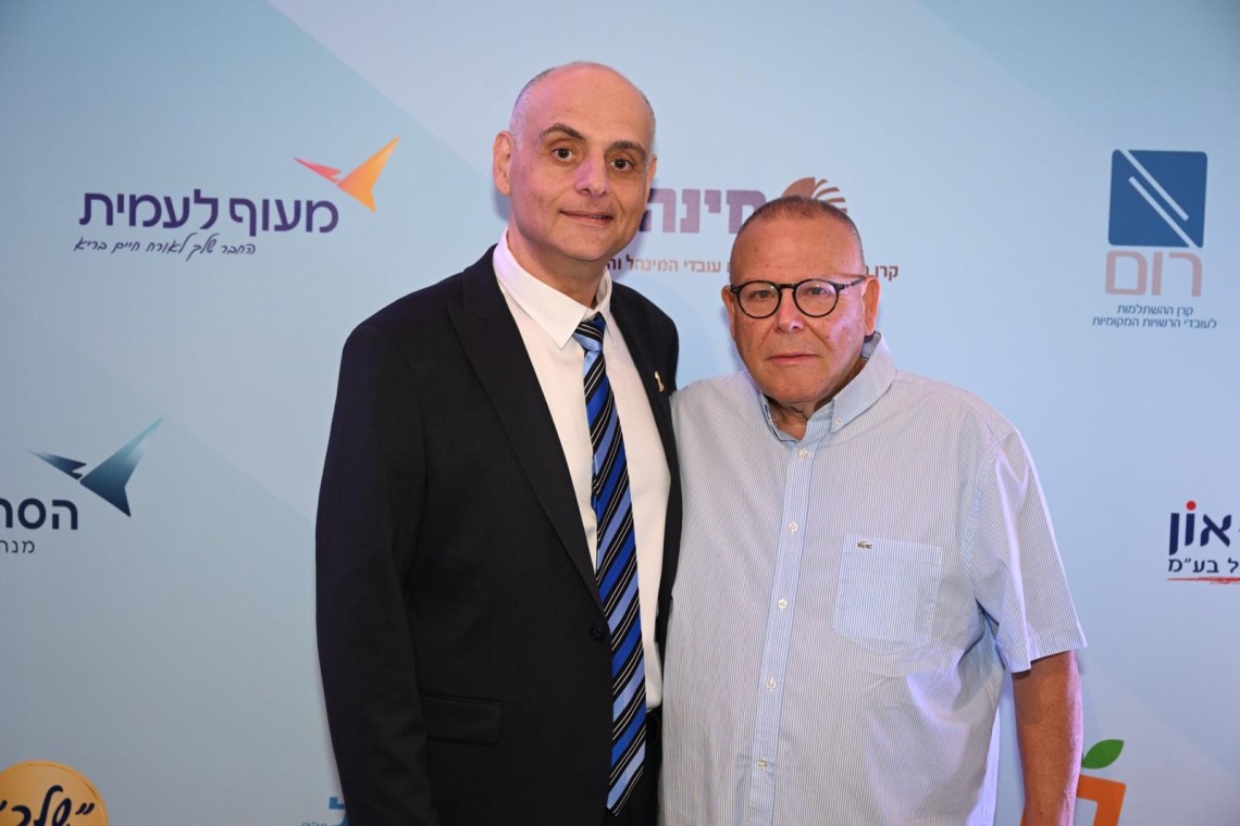 ארנון בר-דוד ועו"ד גיל בר-טל. באדיבות הסתדרות המעוף