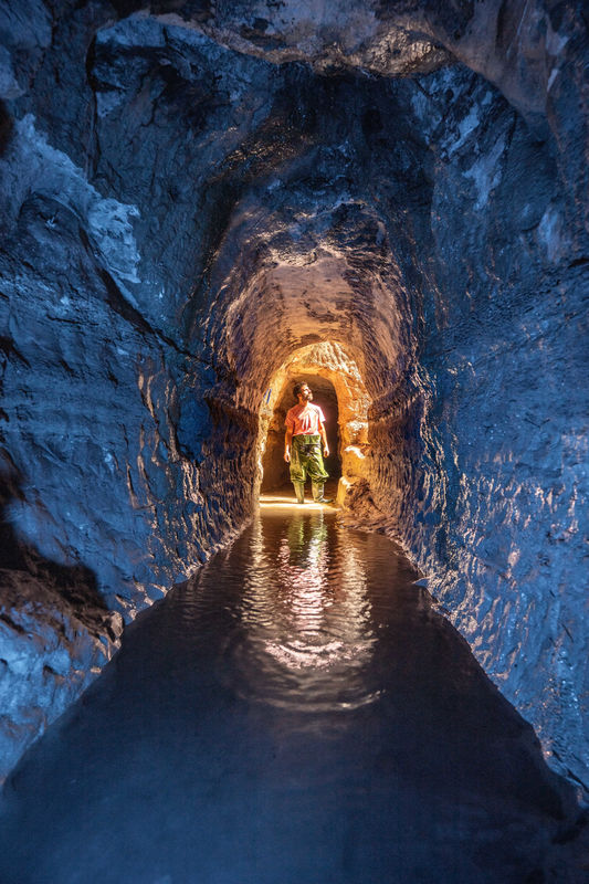 נקבת מים ב-מי קדם. קרדיט תמונה: מועצה אזורית אלונה - מי קדם פארק אלונה