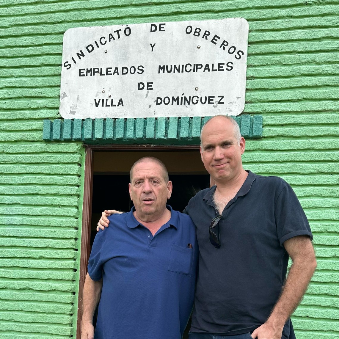 מימין: ד"ר ערן טל ופיצ'י דובינר