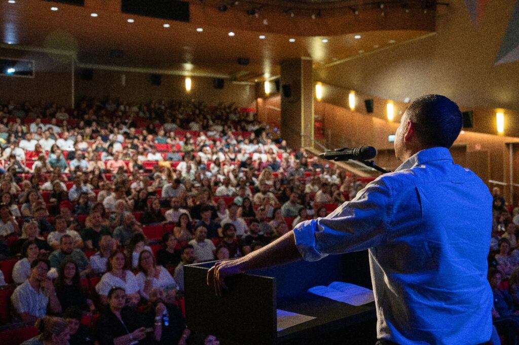 פורום המילואימניקים של ההסתדרות יוצא לדרך. קרדיט: עמית לוריא