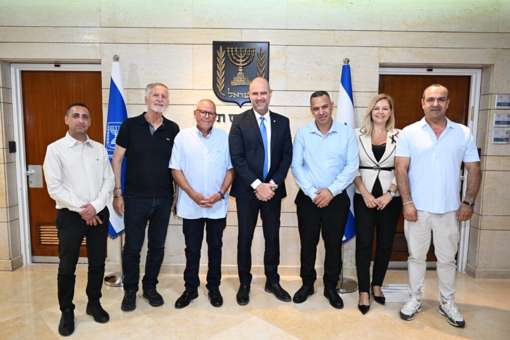 ביקור משלחת ההסתדרות בכנסת